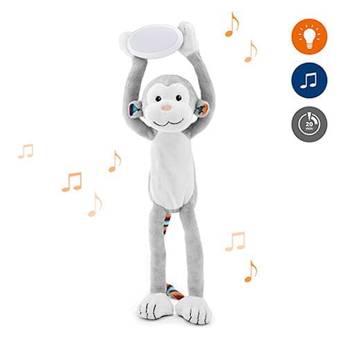 Zazu Max The Monkey Natlampe  Bown One Size  Brun  One Size  Drenge, Piger