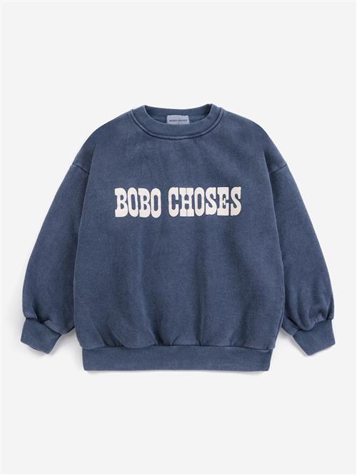 Bobo Choses Hættetrøje Midnight Blue  Midnight Blue 4-5 Y  Blå  4-5 år  Drenge
