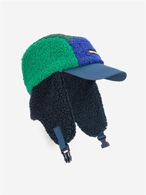 Bobo Choses Chapka Af Fåreskind Navy Blue  Navy Blue 54 cm  Marineblå  54 cm  Drenge