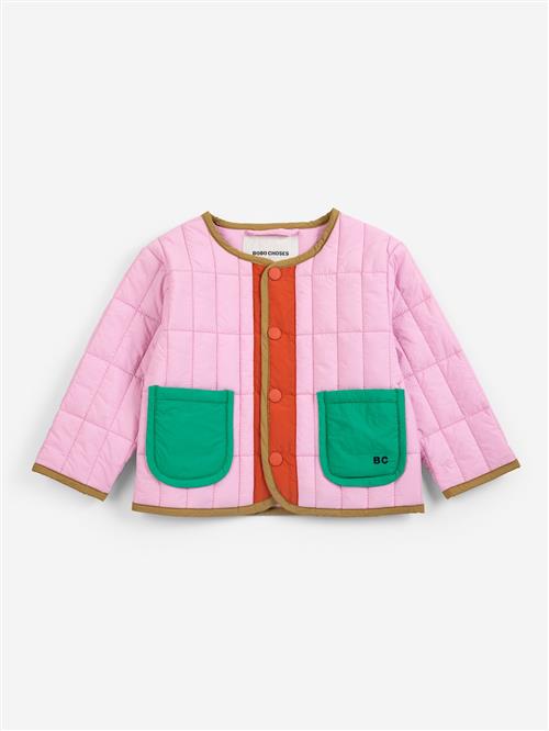 Bobo Choses Let, Polstret Jakke Pink  Pink 2 Y  Lyserød  2 år  Drenge, Piger