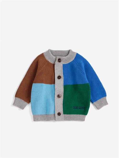 Bobo Choses Cardigan Multicolor  Multicolor 6 Months  Gul  6 måneder  Drenge, Piger