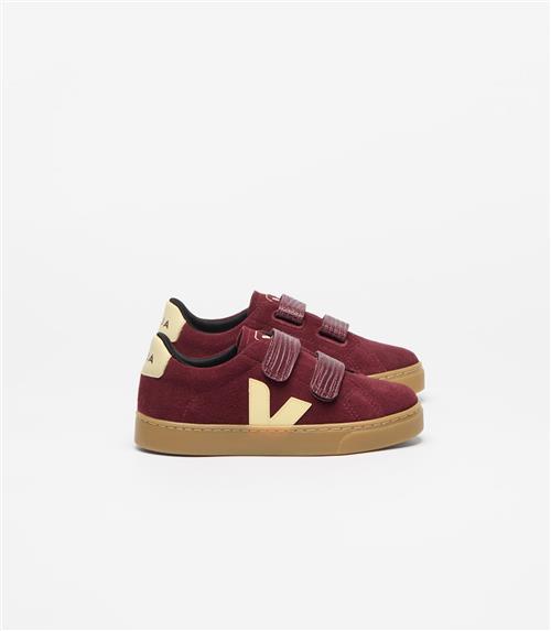 Veja Small Esplar Suede Amarante Sun Amarante Sun-34  Rød  34 EU  Drenge, Piger