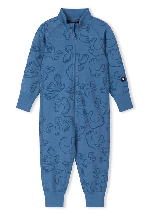 Reima Parvin Wool Coverall Blue Ocean Blue Ocean 86 cm  Blå  86 cm  Drenge