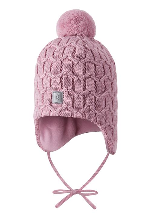 Reima Nunavut Beanie Grey Pink Grey Pink 54 cm  Lyserød  54 cm  Drenge, Piger