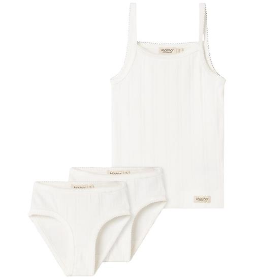 MarMar Undertøjssæt - Modal/Pointelle - Gentle white