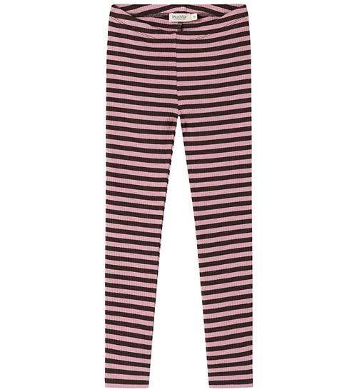 MarMar Leggings - Modal/Rib - Heather Stripe