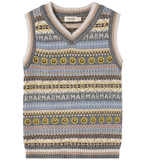 MarMar Vest - Uld/Bomuld - Taj - Fair Isle