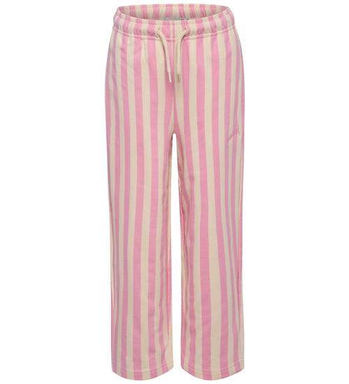 Hummel Sweatpants - hmlMIO Cropped - Pink Lady