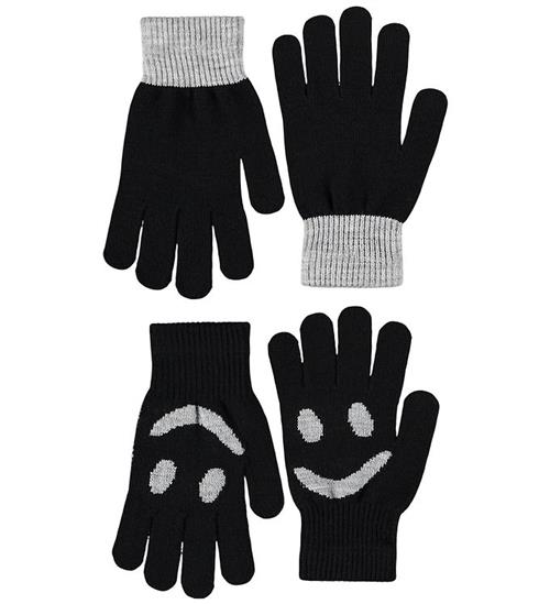 Molo Handsker - Strik - Kello - 2-Pak - Sort