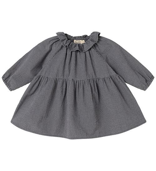 MarMar Kjole - Dawson Frill - Pigeon Blue Check
