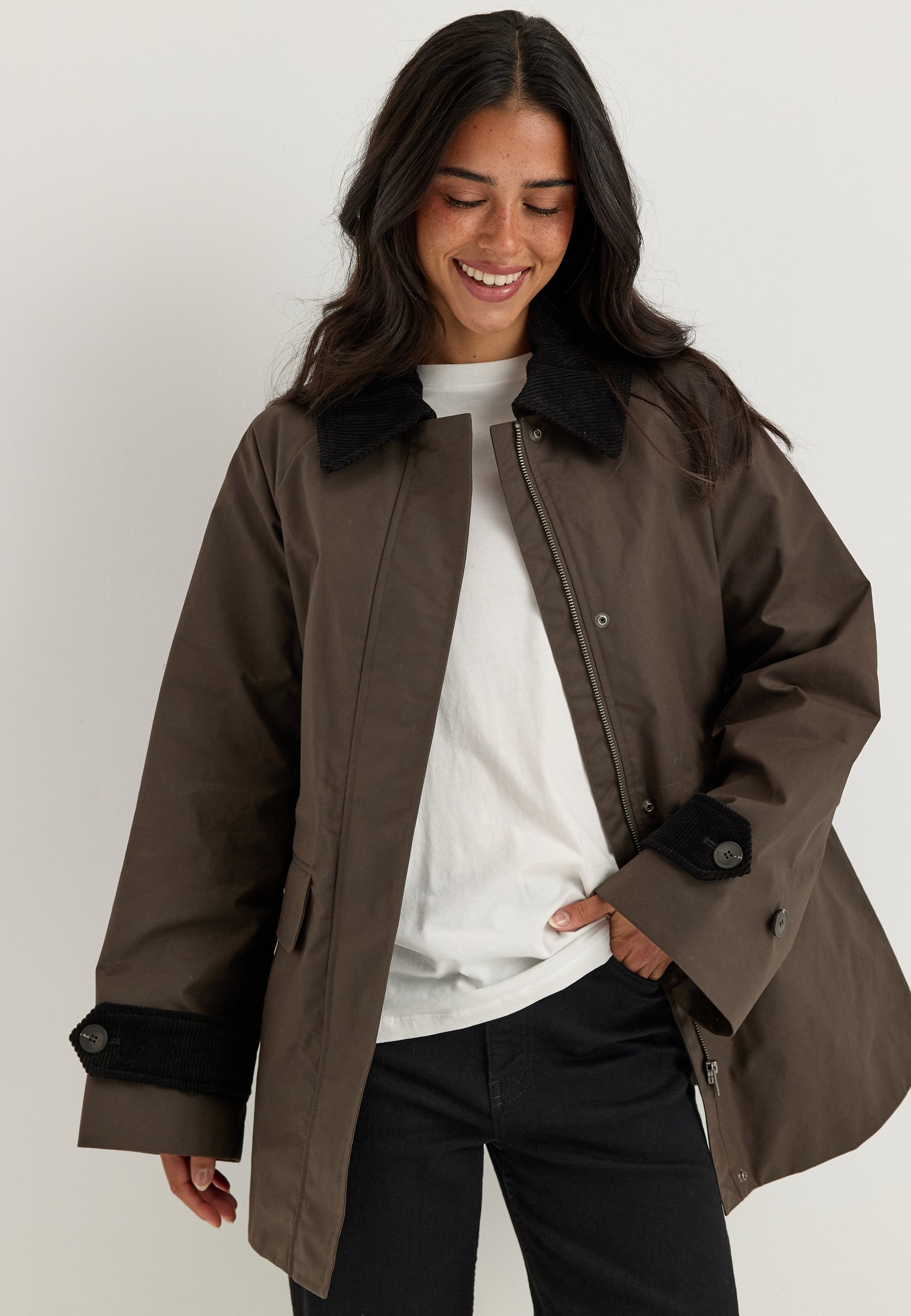 SELECTED Slwwilma Waxed Jacket
