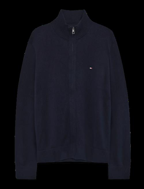 Tommy Hilfiger | Pima Org Ctn Cashmere Zip Thru | XXL