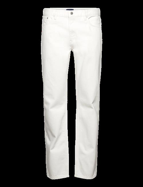 Se Gant | White Straight Jeans | 32 x 34 hos Booztlet