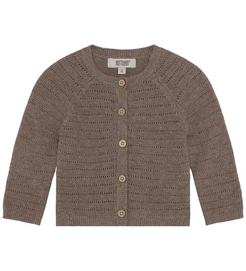 Huttelihut Cardigan - Strik/Hulmønster - Cinder Melange