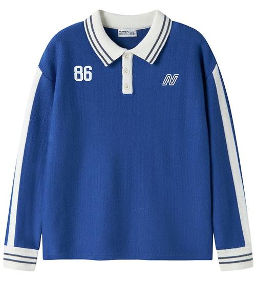 Name It Polobluse - Strik - NkmNima - Loose - Surf the Web