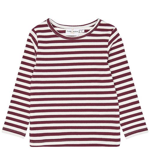 The New Siblings Bluse - TnstFro - Rib - Gardenia Striped
