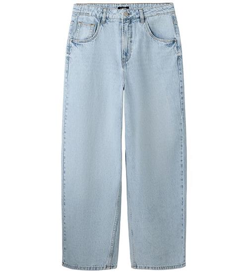 LMTD Jeans - Skate Loose - NlnBirm - Light Blue Bleached Denim
