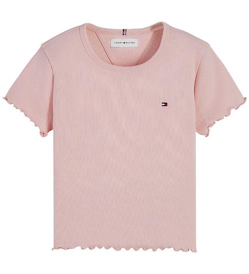 Tommy Hilfiger T-shirt - Rib - Whimsy Pink