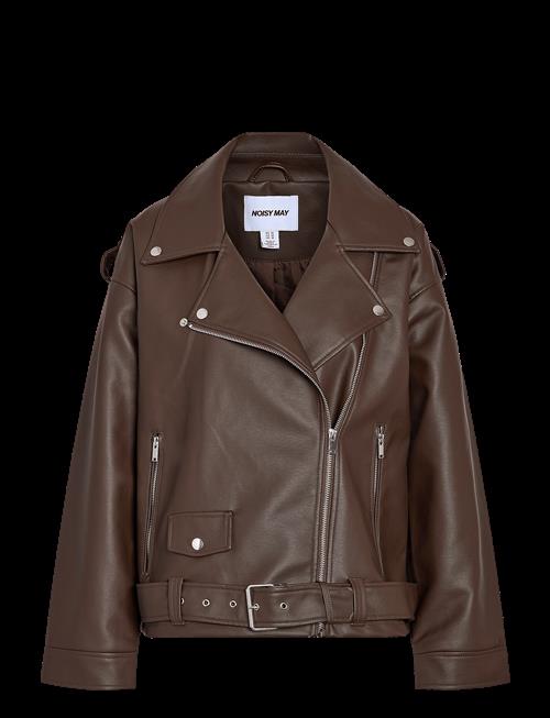 NOISY MAY | Nmpaulina Oversize Biker Jacket Noos | M