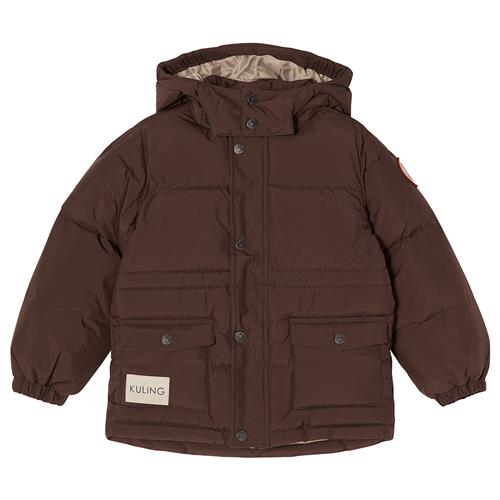 Kuling Cleveland Pufferjakke Brown  Brown-104 cm  Brun  104 cm  Drenge, Piger