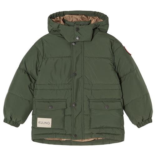 Kuling Cleveland Pufferjakke Forest Green  Forest Green-128 cm  Grøn  128 cm  Drenge, Piger