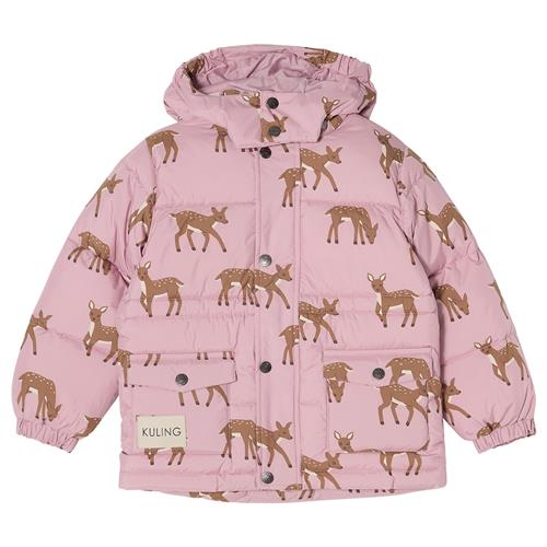 Kuling Cleveland Pufferjakke Pink Deer  Pink Deer-80 cm  Lyserød  80 cm  Drenge, Piger