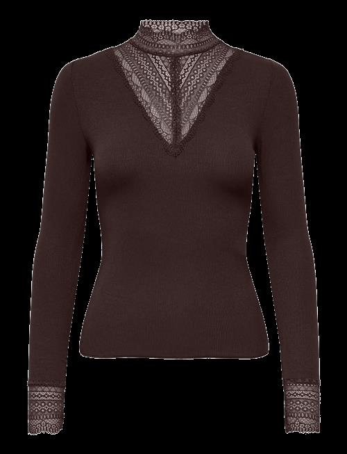 ONLY | Onltilde L/S High Neck Lace Top Jrs Noos | S