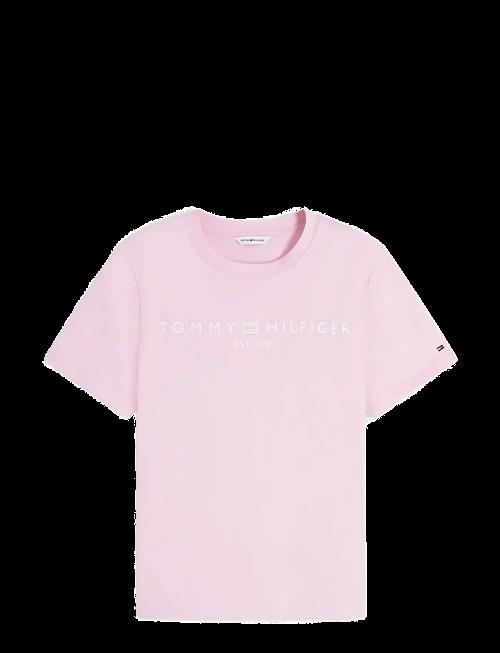 Se Tommy Hilfiger | Corp Logo Boxy C-Nk S/S T-Shirt | XS hos Booztlet