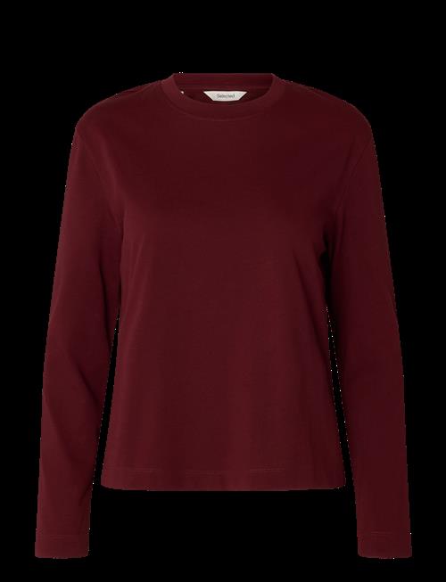 Selected | Slwessential Ls Boxy Tee Noos | L