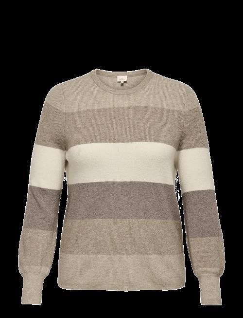 ONLY Carmakoma | Carnew Daria L/S Stripe Pullover Knt | 46-48