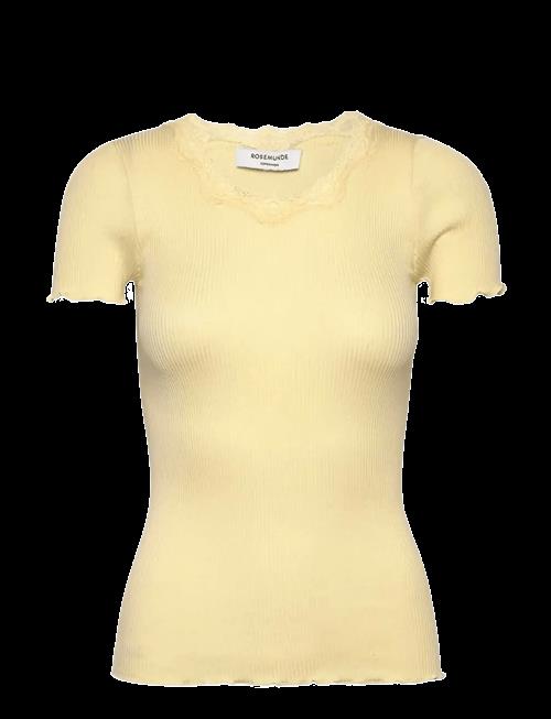 Rosemunde | Rwbeatha Silk Ss Lace T-Shirt | S