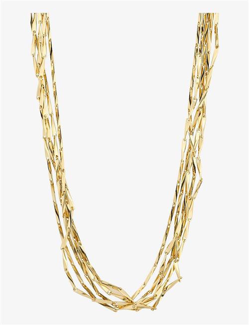 Pilgrim | Connect Necklace Gold-Plated | ONE SIZE