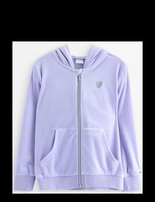 Lindex | Hoodie In Velour | 92