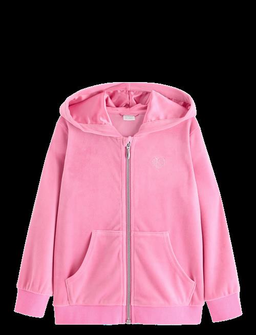Lindex | Hoodie In Velour | 92