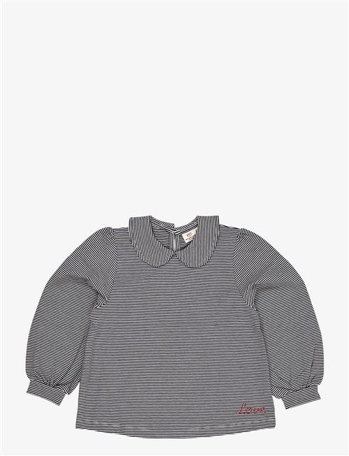 Copenhagen Colors | Striped Blouse W. Collar Ls | 104