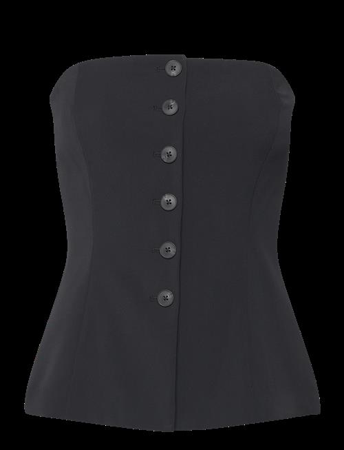 French Connection | Harrie Suiting Strapless Top | 42