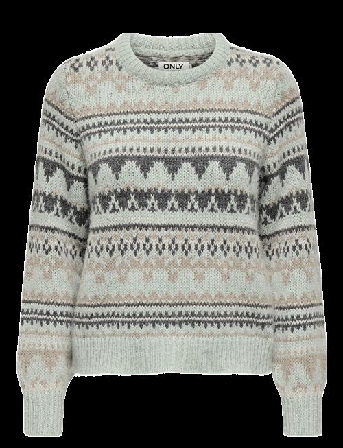 ONLY | Onlmontana L/S Life O-Neck Cc Knt | XS