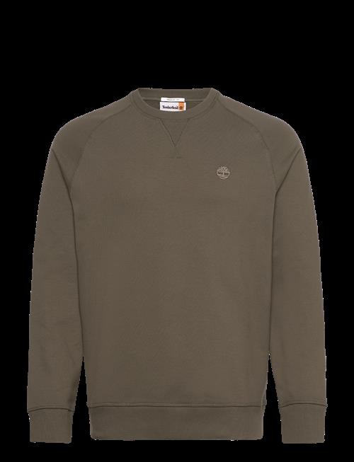 Timberland | Exeter River Loopback Crew Neck Sweatshirt Leaf Green-Cassel Earth | S
