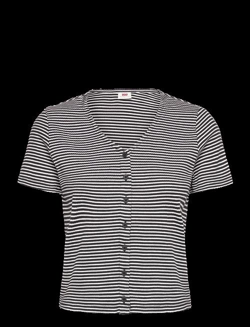 Levi's® | Muse Ss Tee Vanilla Stripe Cav | XS