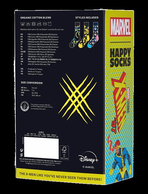Happy Socks | Marvel™ 3-Pack Gift Set | 36-40