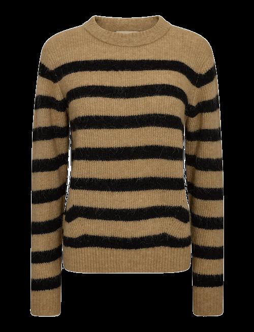 MOS MOSH | Mmthora Stripe Crewneck Knit | S
