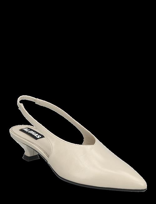 ALOHAS | Eros Cream Leather Pumps | 38