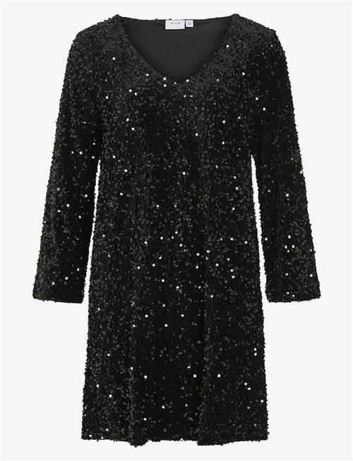 Vila | Vifaith V-Neck L/S Sequin Dress/Vol | XS