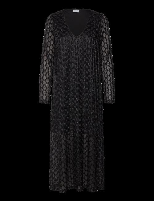 Vila | Vizalma V-Neck L/S Midi Dress/R | 38
