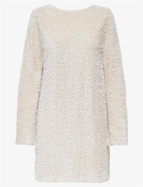 ONLY | Onlanika Sequins Ls Bow Dress Wvn Cs | XS