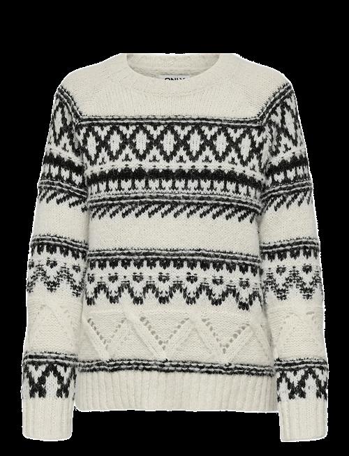 ONLY | Onlshirly Life Ls Jq O-Neck Knt | XS