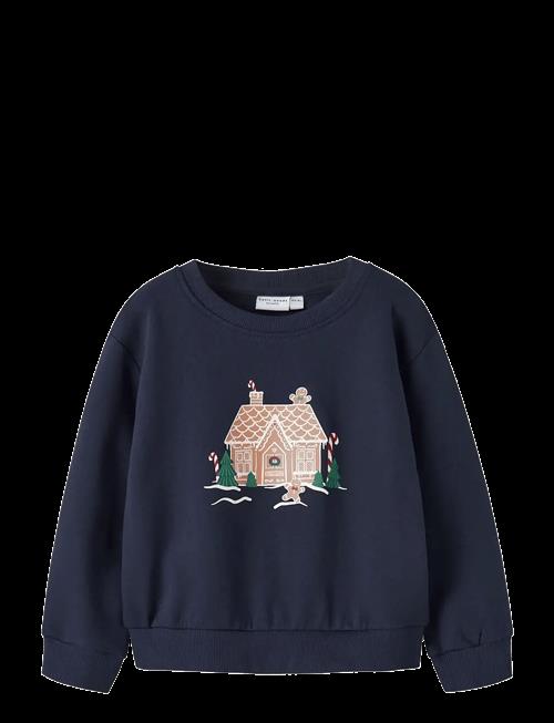 name it | Nmfvismas Ls Nreg Sweat Bru | 98