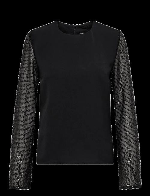 ONLY | Onlthalia Life Ls Sequins Mix Top Wvn | S