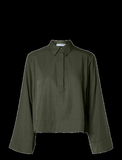 Selected | Slfjean Ls Cropped Shirt B | 34