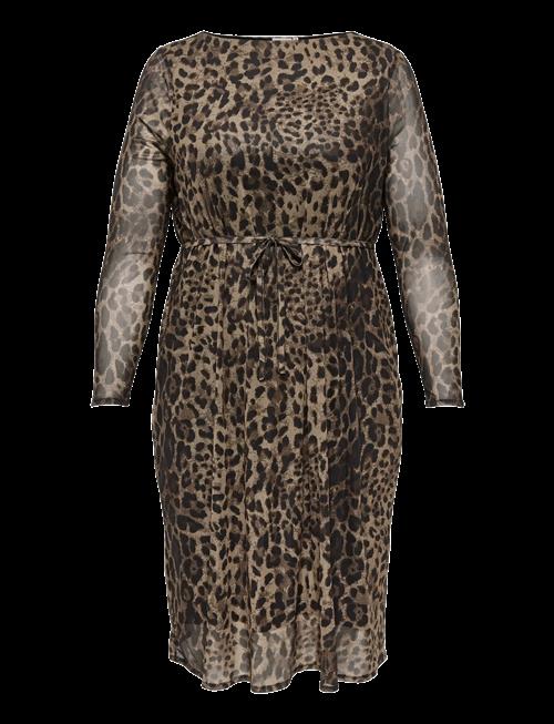 ONLY Carmakoma | Carforest Life Ls Boatneck Blk Dress Jrs | 46-48